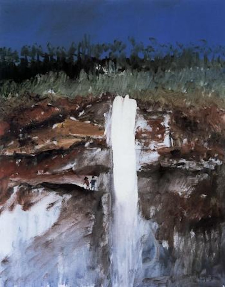 Picnic falls by Sidney Nolan