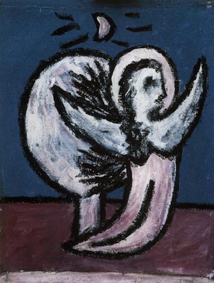Angel and tree by Sidney Nolan