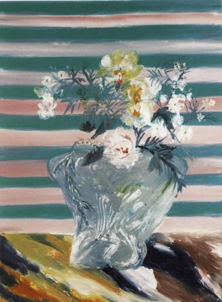 Flowers in vase by Sidney Nolan
