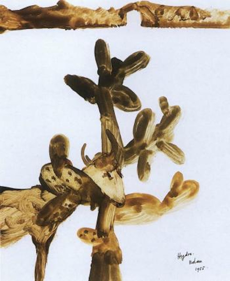 Hydra - goat and cactus by Sidney Nolan