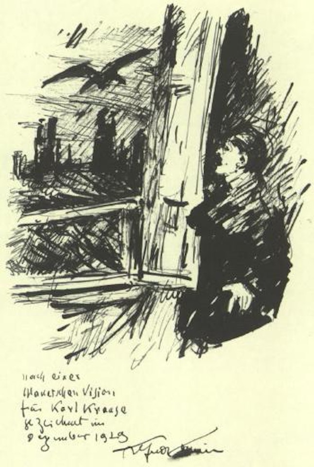 After a Manet vision by Alfred Kubin