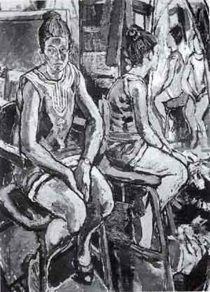 Rima with everlasting reflections by John Bratby