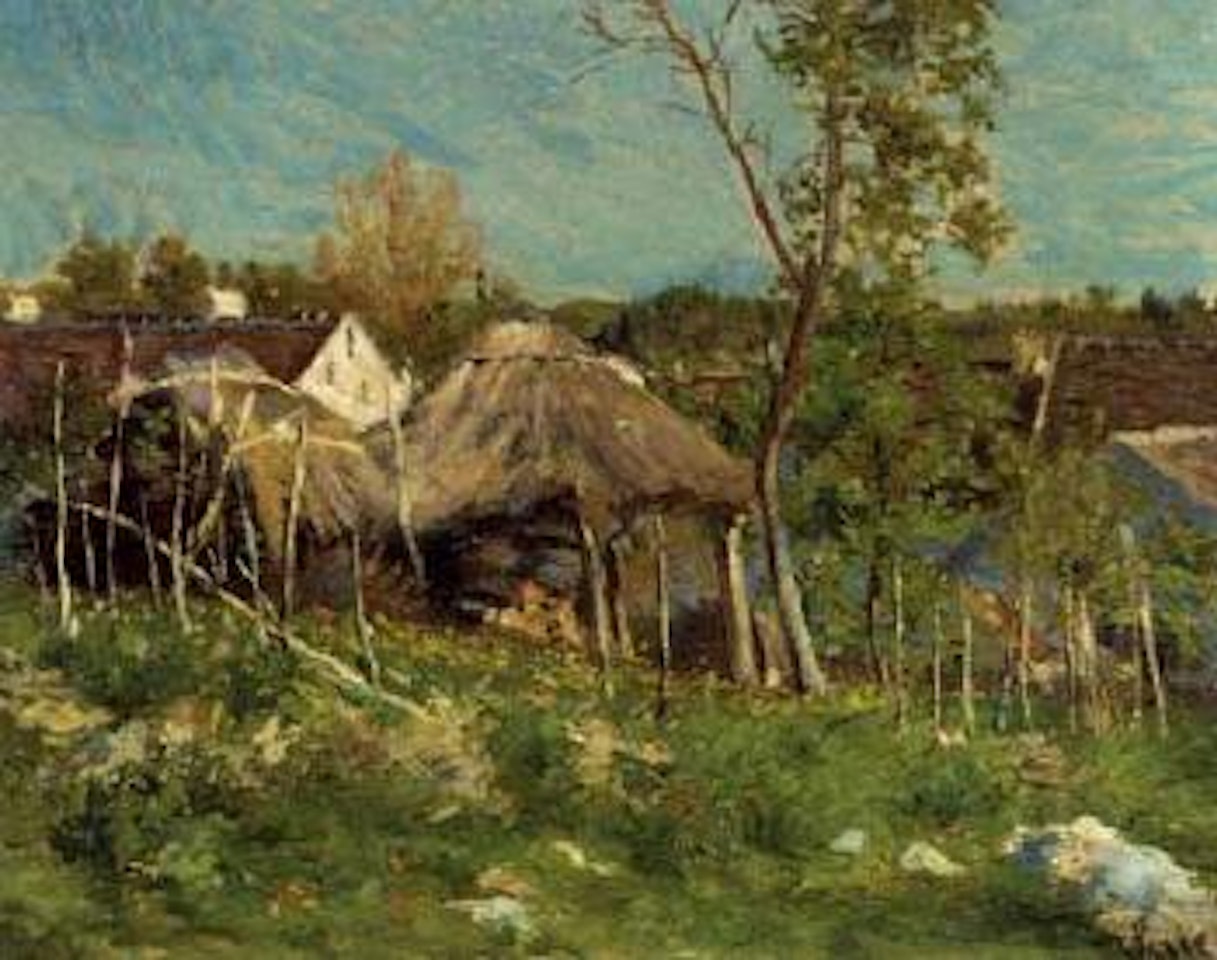 Paysage d'lle de France by Maximilien Luce