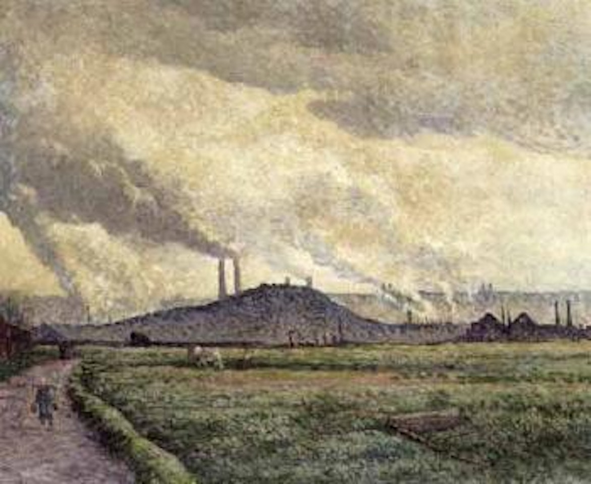 Aux environs du Charleroi by Maximilien Luce