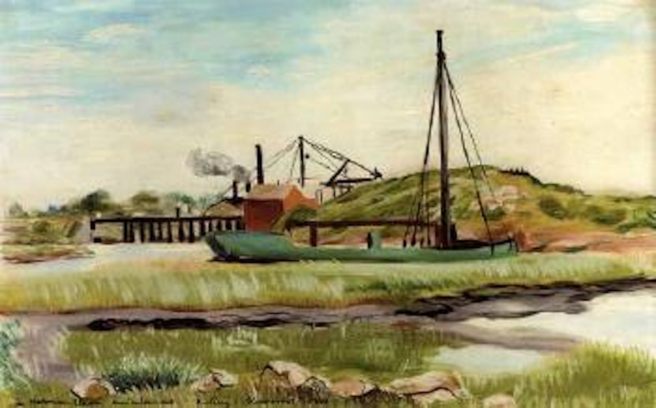 Paysage de Gloucester by Moïse Kisling