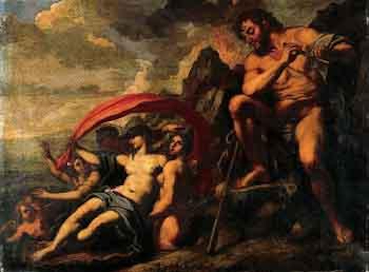 Galatea and Polyphemus by Roman School