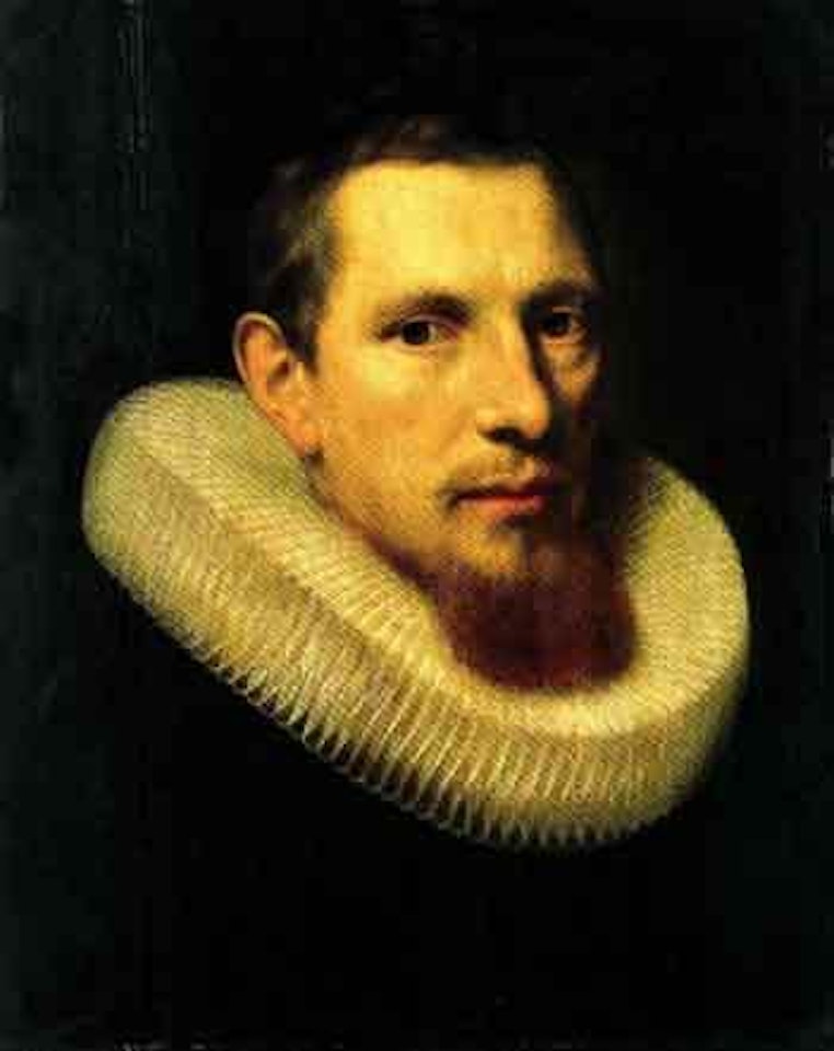 Portrait of young man by Adriaen Thomas Key