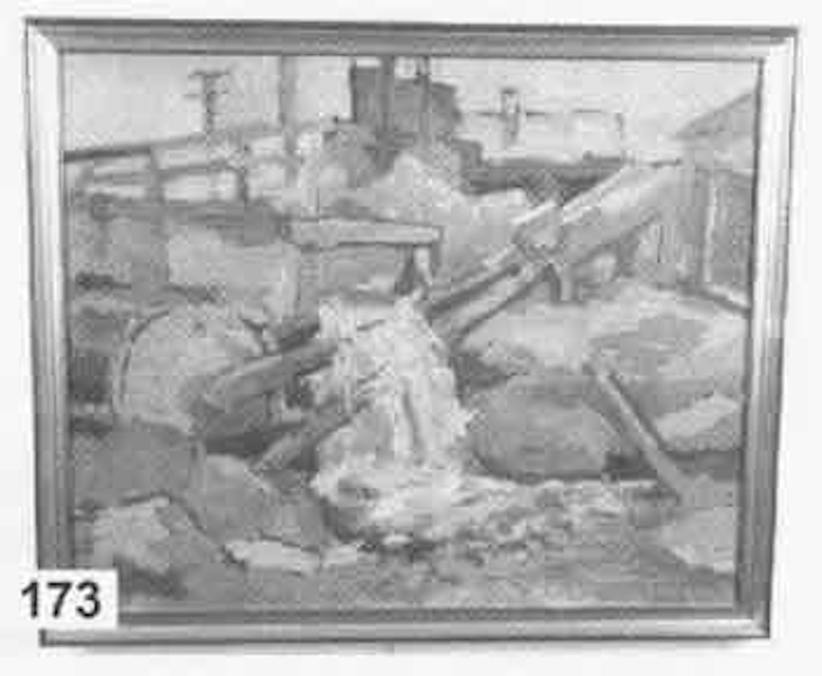 The old sawmill by Reidar Särestöniemi