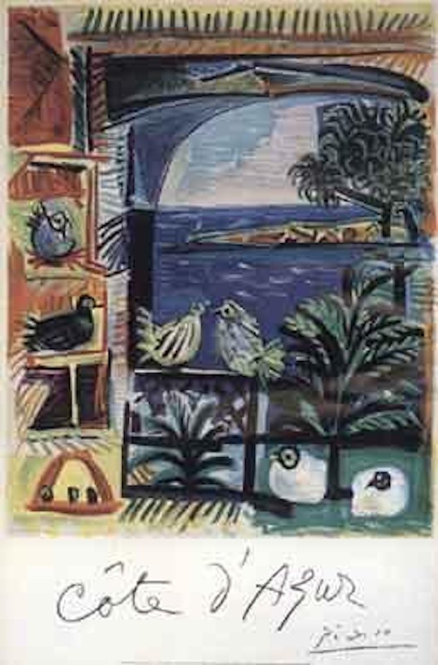 Cote a'azur - Picasso by Pablo Picasso
