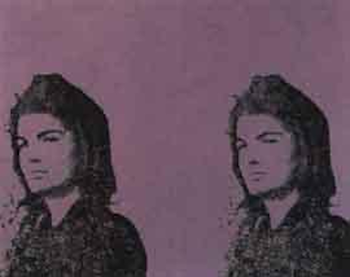 From eleven pop artist II - Jackie by Andy Warhol