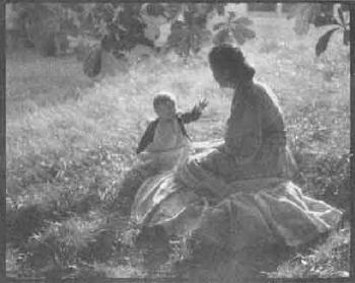 Mother and child by Edward Steichen
