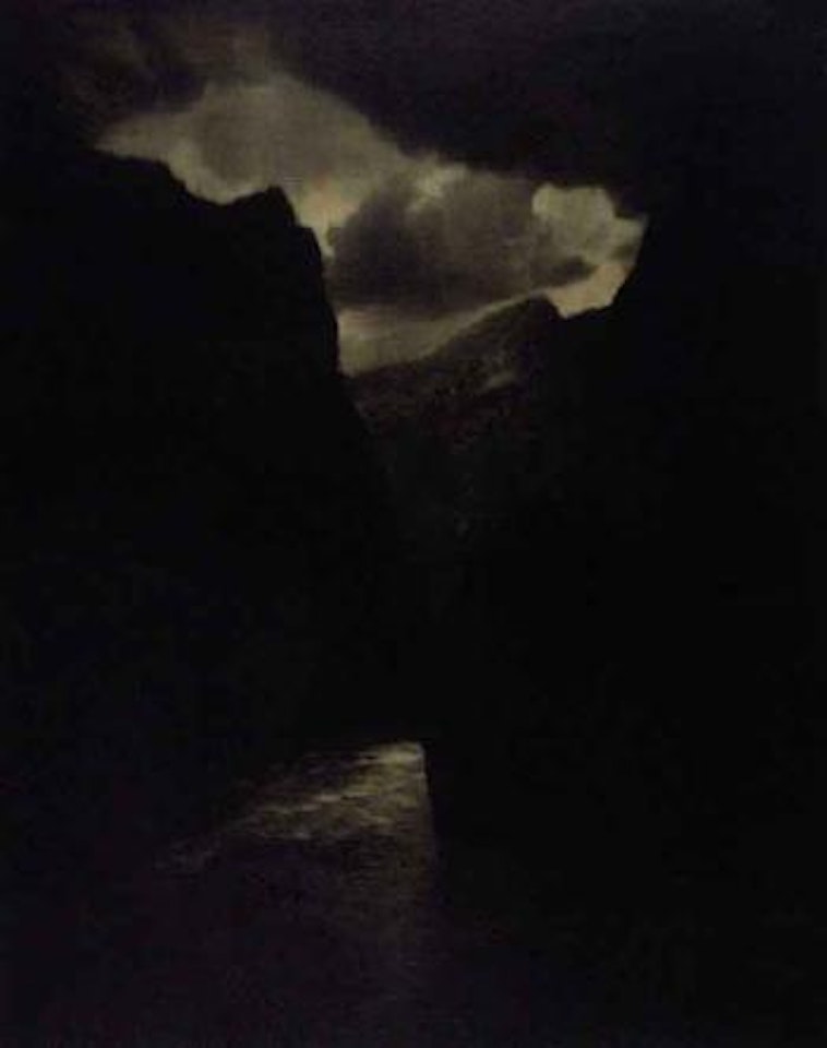Black canyon by Edward Steichen