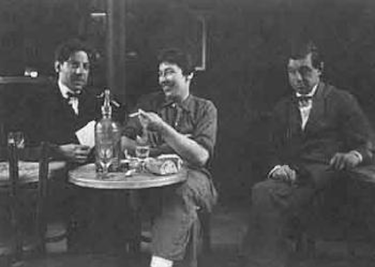 Artigas, Wally Wieselthier and Lajos Tihanyi by André Kertész