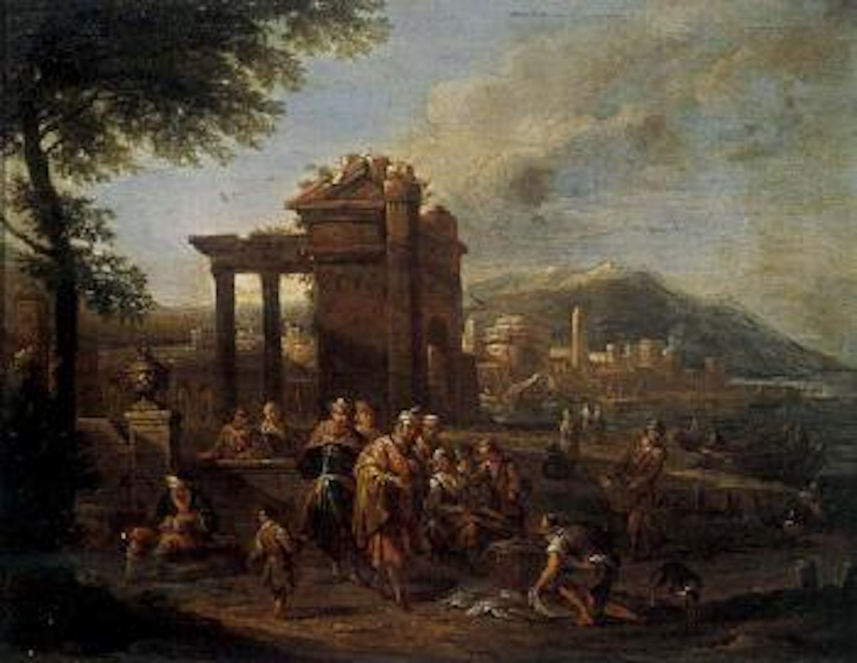 Fish market by Theodor Helmbreker