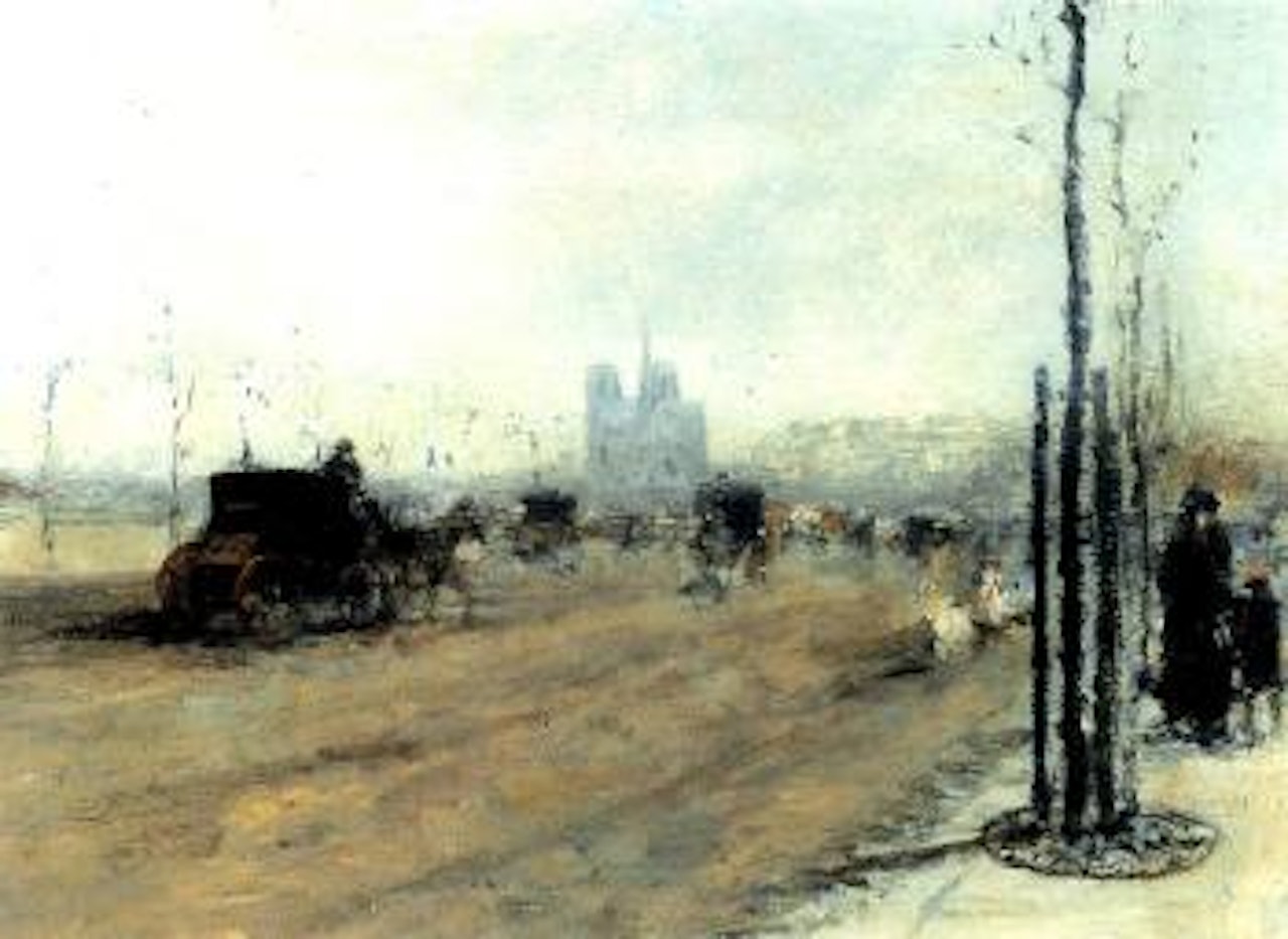 La quai d'Orsay by Luigi Loir