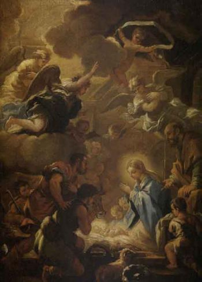 The Adoration of the Shepherds by Circle of Luca Giordano