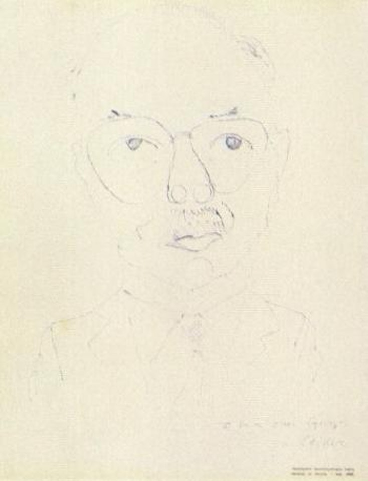 Portrait of Georges Seligmann by Alexander Calder