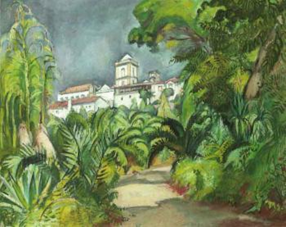 Jardins de l'universite, Coimbra by Othon Friesz
