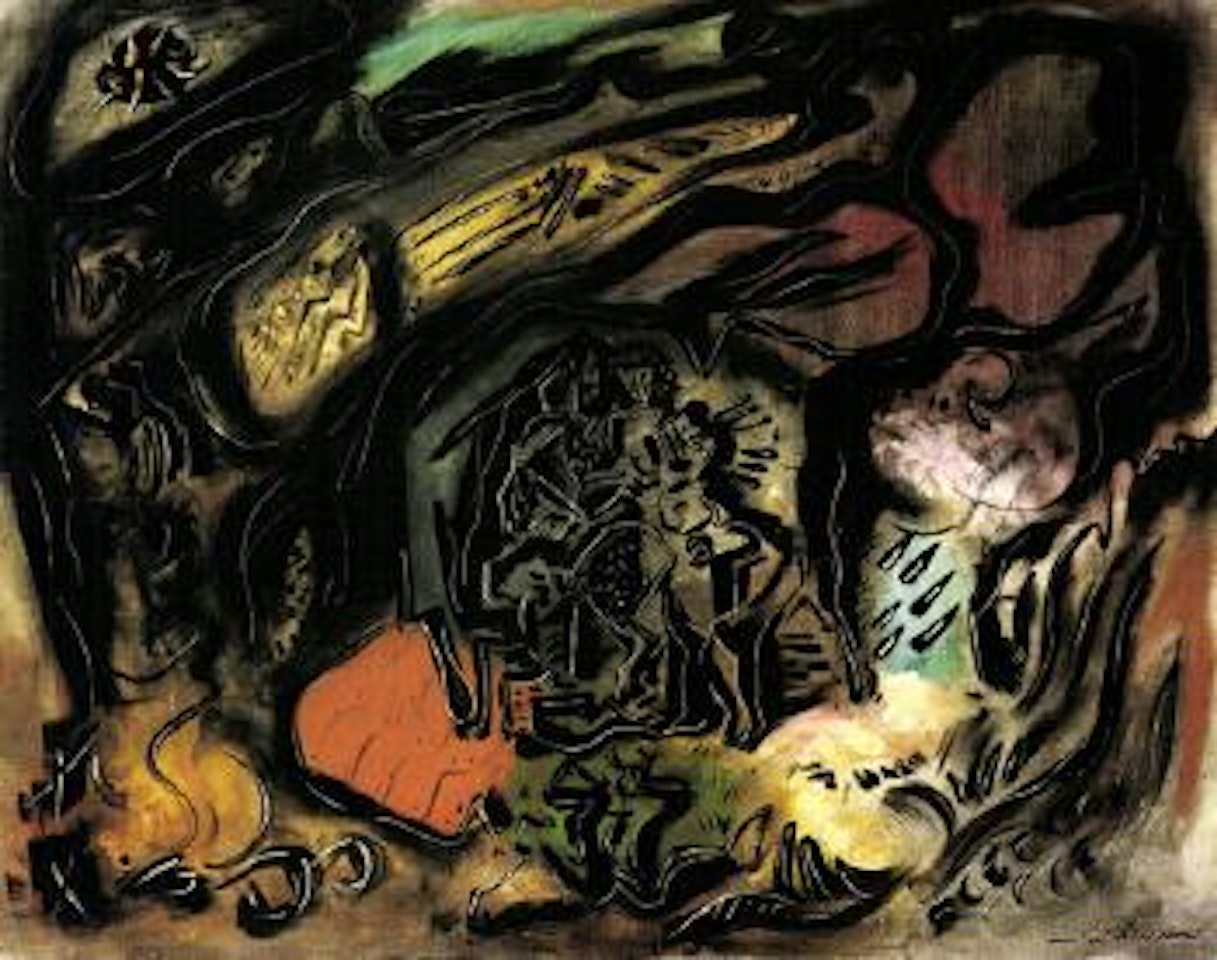 La grotte by André Masson