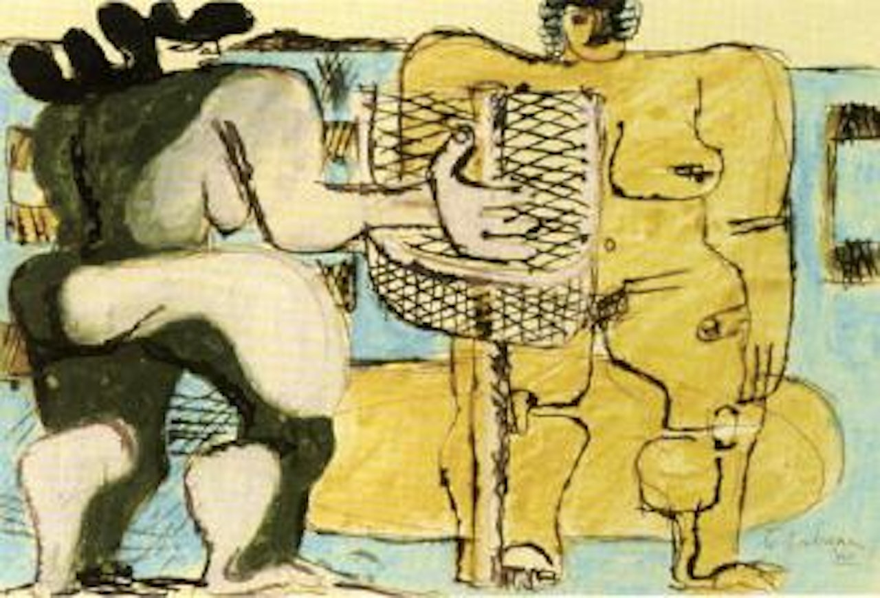 Deux figures by Le Corbusier