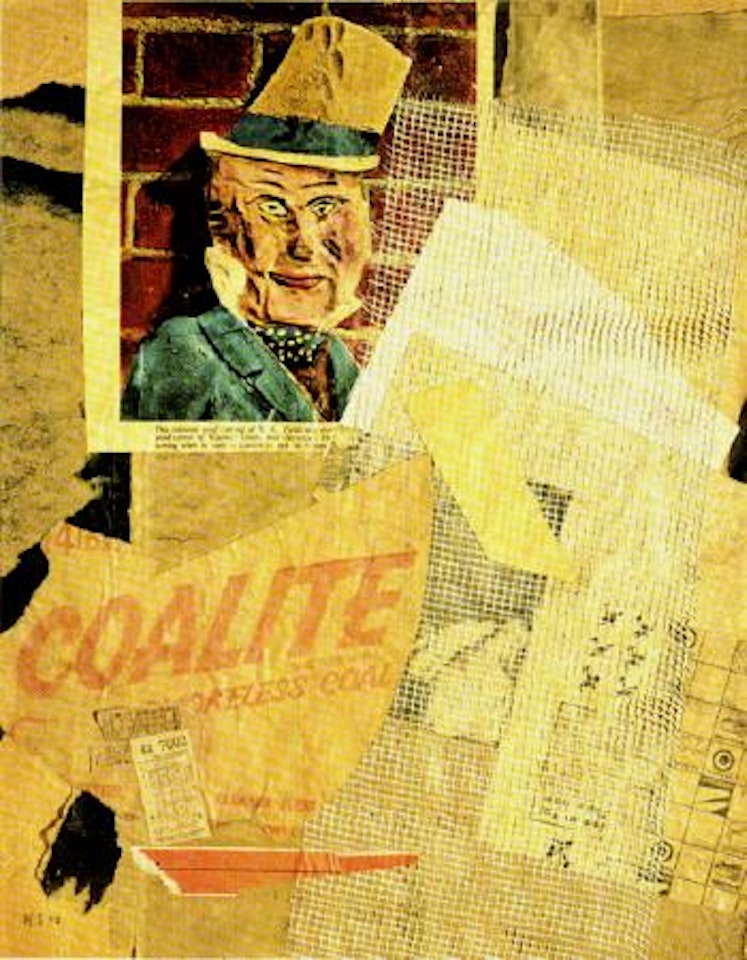 W.C. Fields by Kurt Schwitters