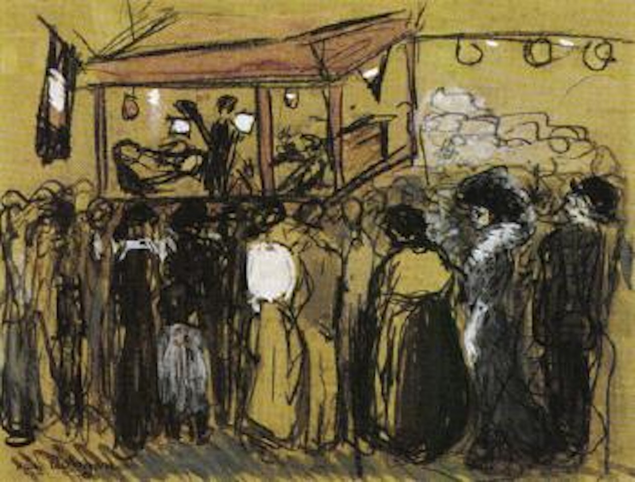 Le kiosque a musique by Kees van Dongen