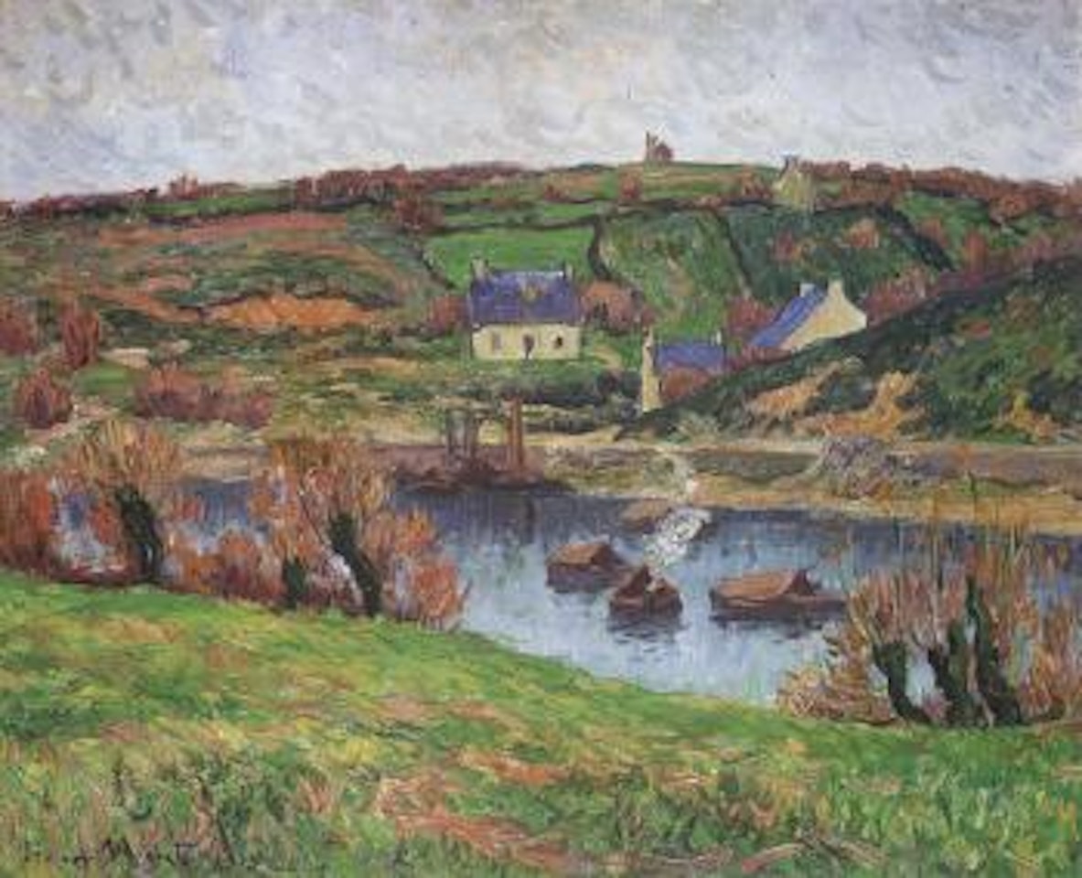 Riviere a Doelan-sur-Mer by Henry Moret