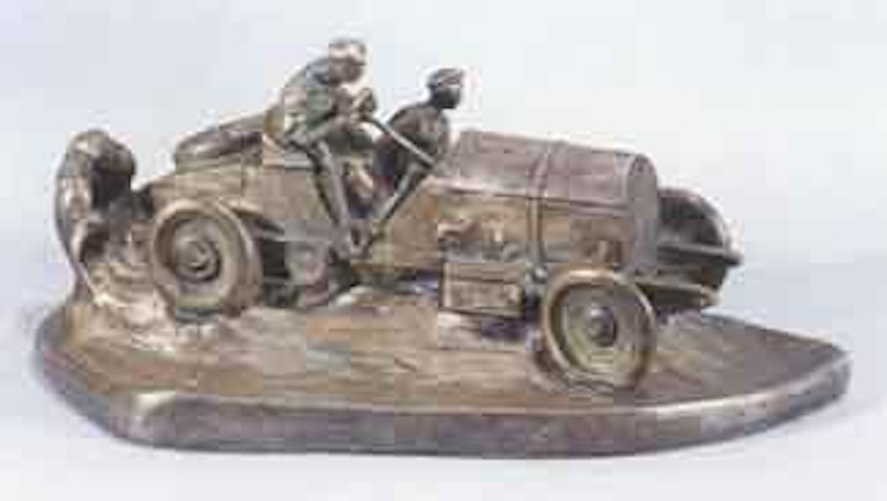 La voiture de course by French School