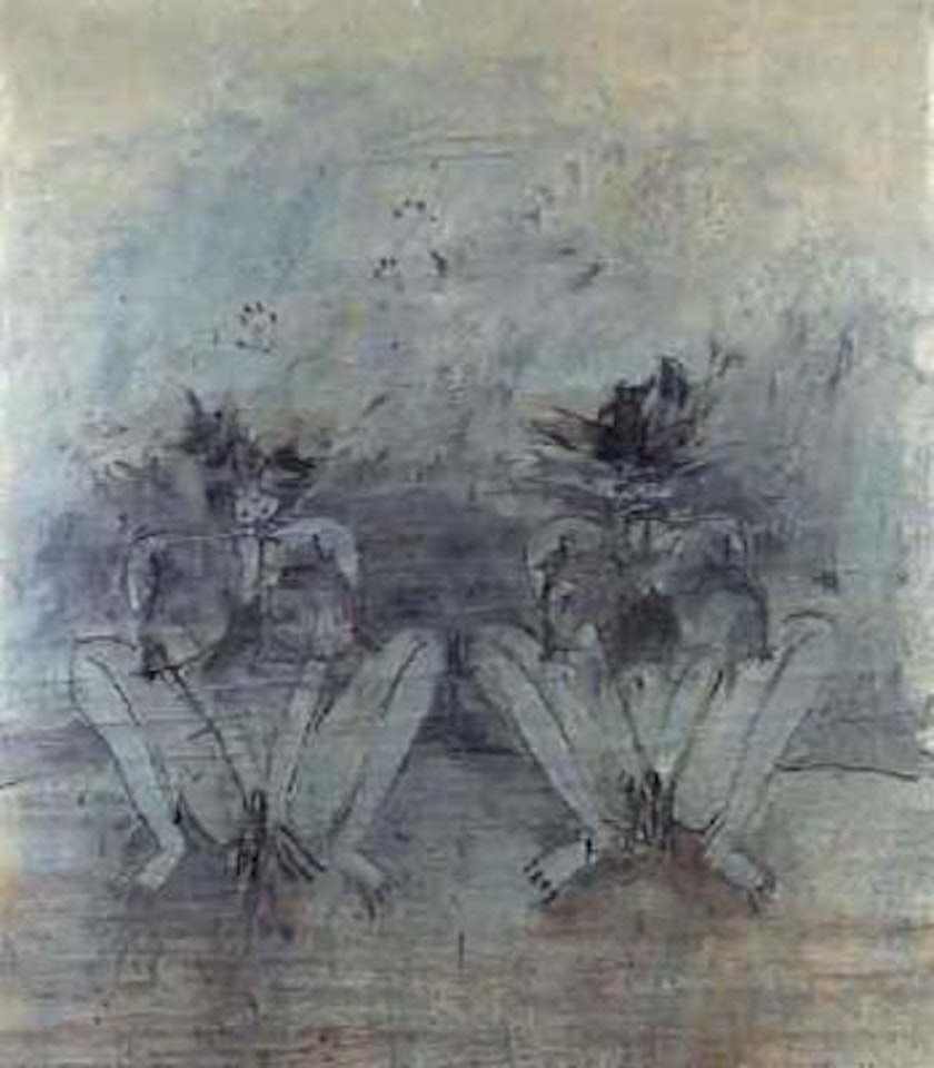 Deux femmes assises by Louis Cane