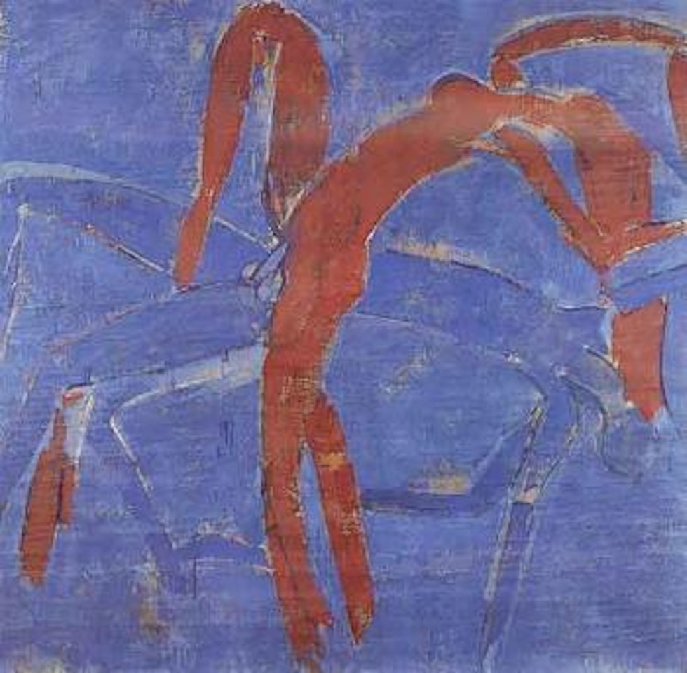 Trois plus trois egale six by Louis Cane