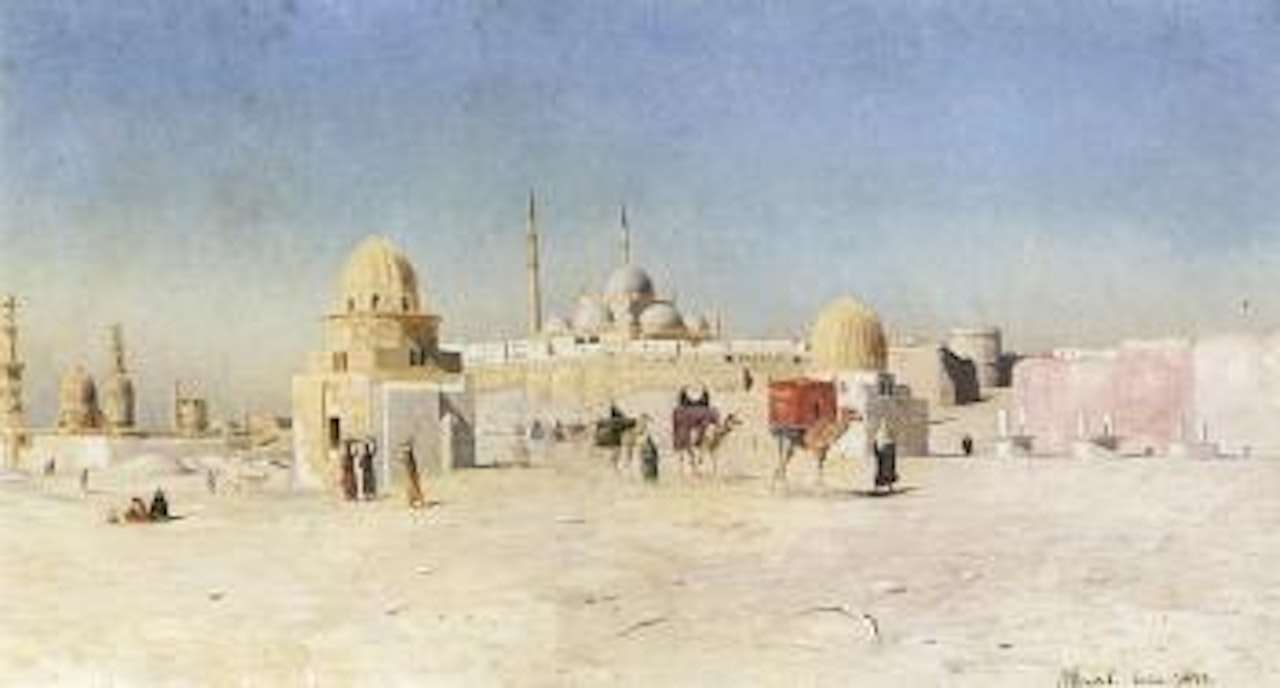 View of Cairo by Peder Mork Monsted