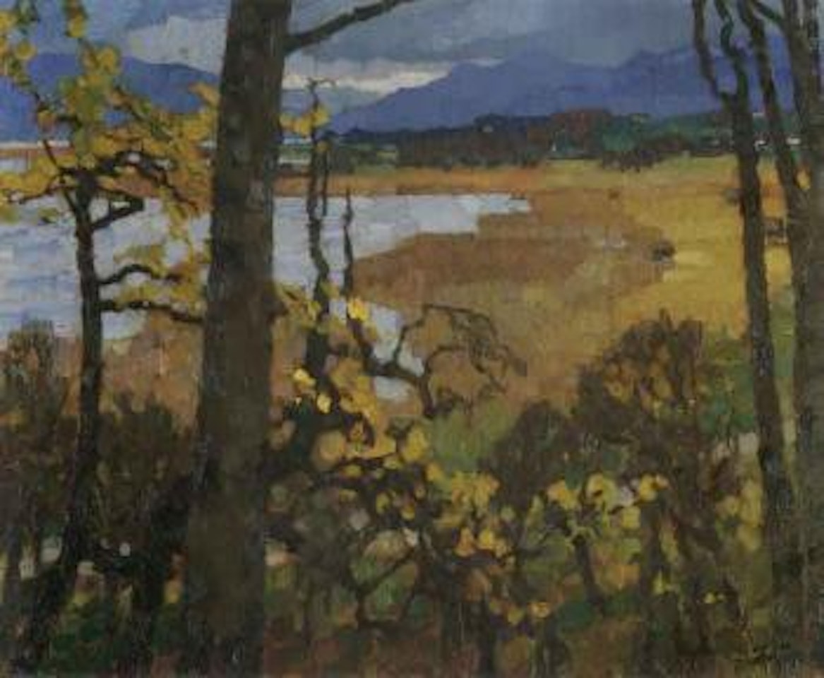 Kampenwand Chiemsee by Leo Putz
