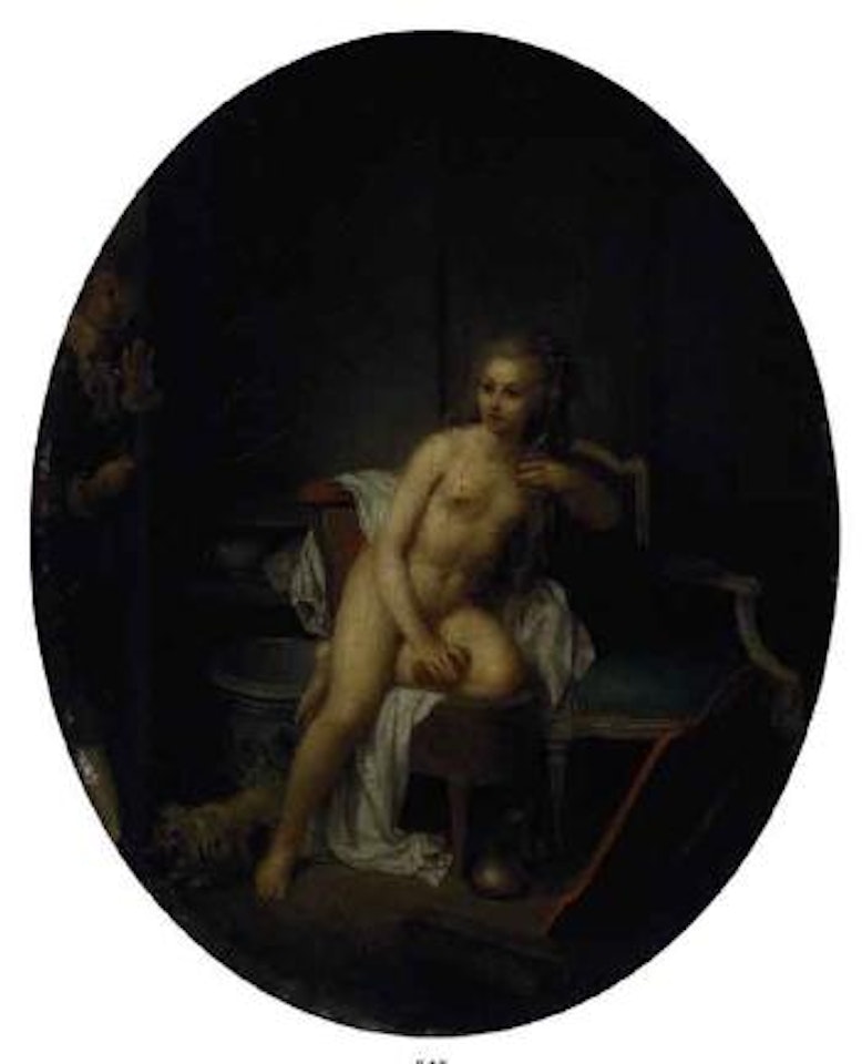 Lady at her toilet by Jean Frédéric Schall
