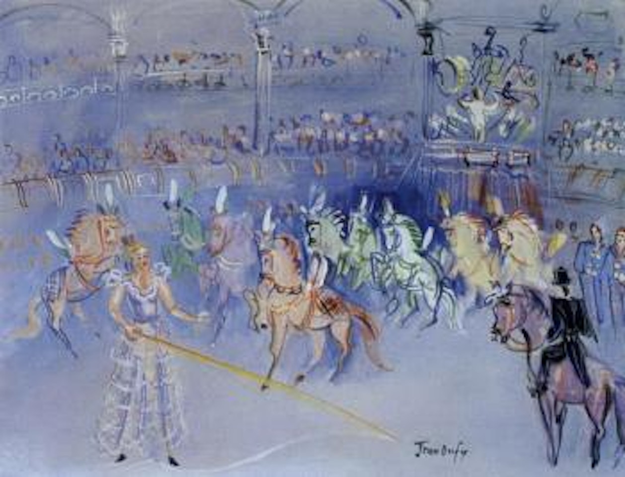Scene du cirque by Jean Dufy
