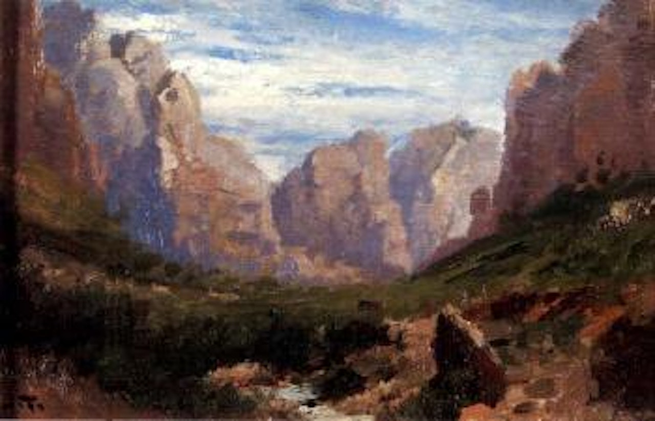 Zion Canyon, Utah by John Fery