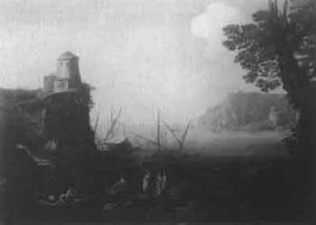 Coastal view by Claude Joseph Vernet