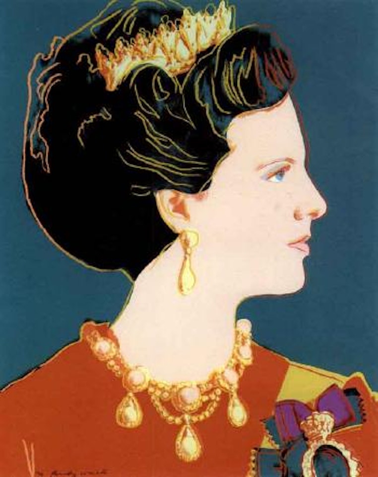 Queen Margrethe by Andy Warhol