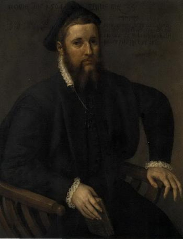 Portrait of a Jewish scholar by Bartolomeo Passarotti