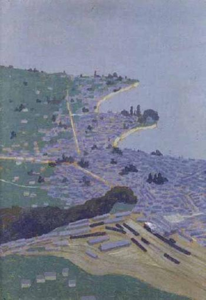 Vevey, vue de Chardonne by Félix Vallotton