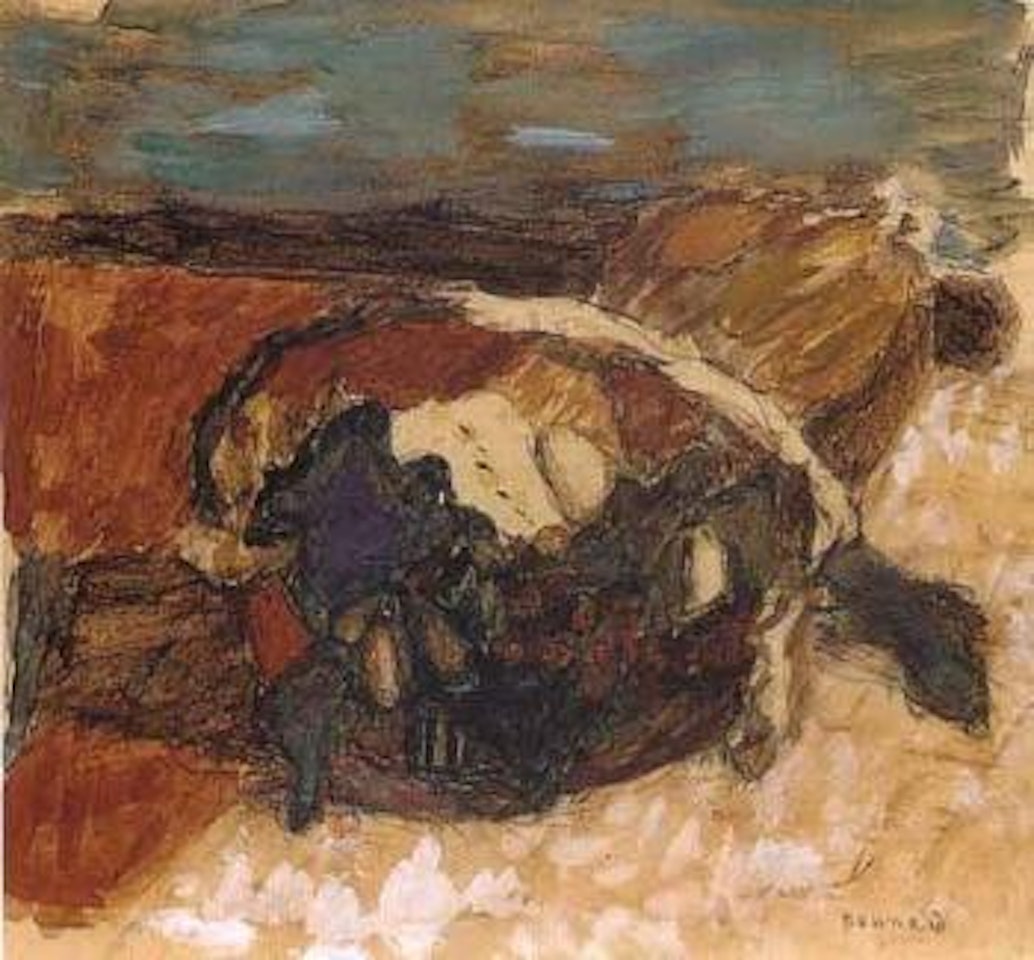 Nature morte au panier de fruits by Pierre Bonnard