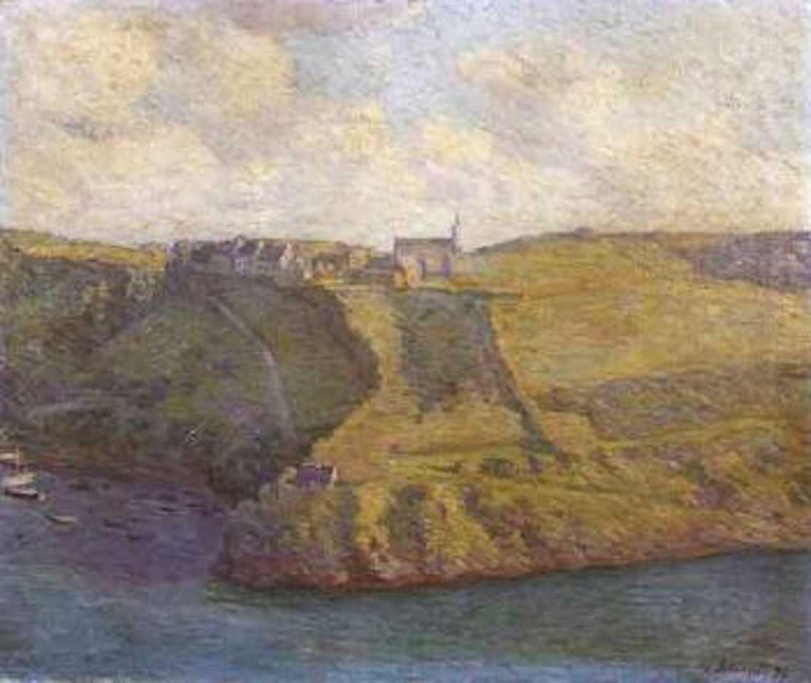 Vue de Pourville by Henri Lebasque