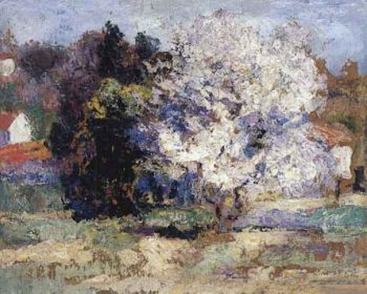 Arbres en fleurs au printemps by Victor Charreton