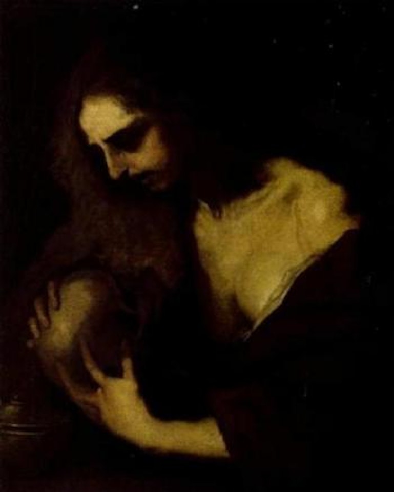 Penitent Mary Magdalen by Circle of Luca Giordano