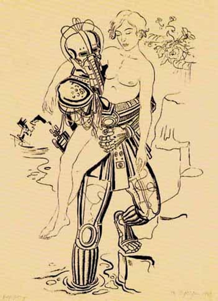 Abduction by Rudolf Schlichter