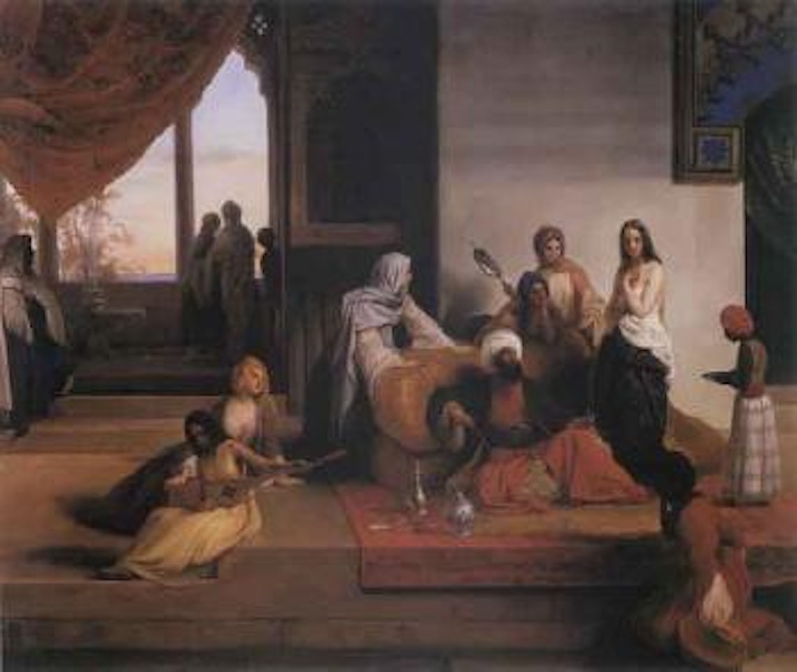 Nell'harem by Francesco Hayez