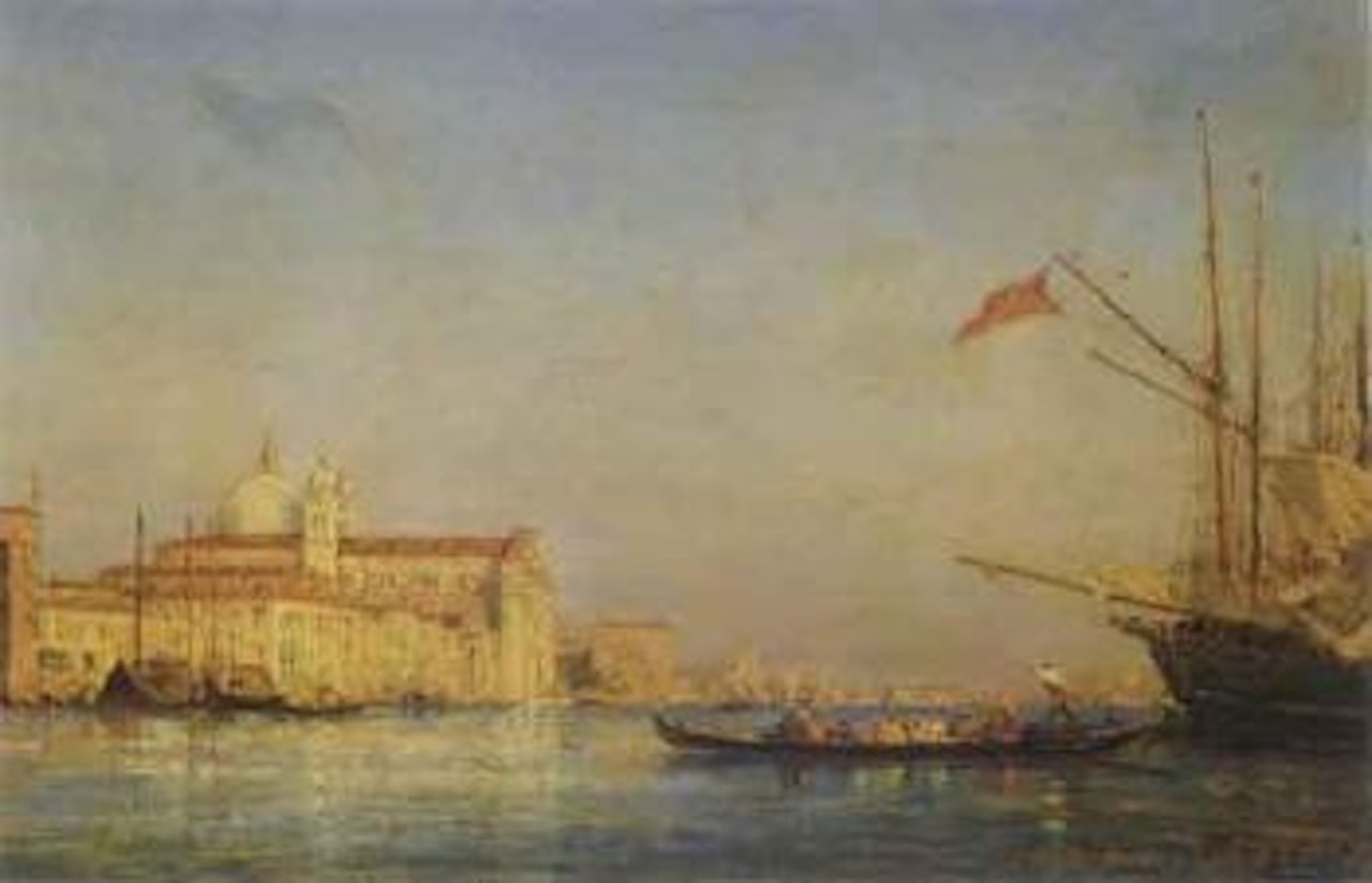 Giudecca, Venice by Félix Ziem