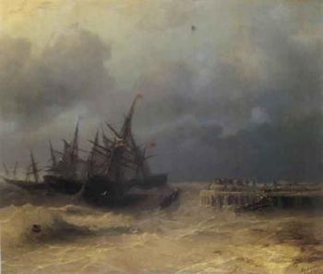 Rescue by Ivan Konstantinovich Aivazovsky