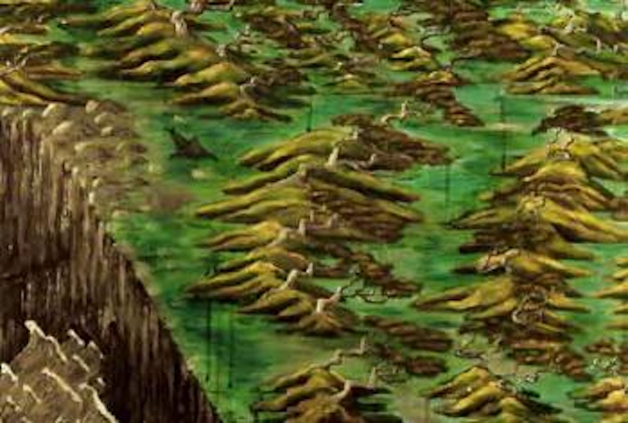 Enderby Island Lion, Auckland Island No.6 by Bill Hammond