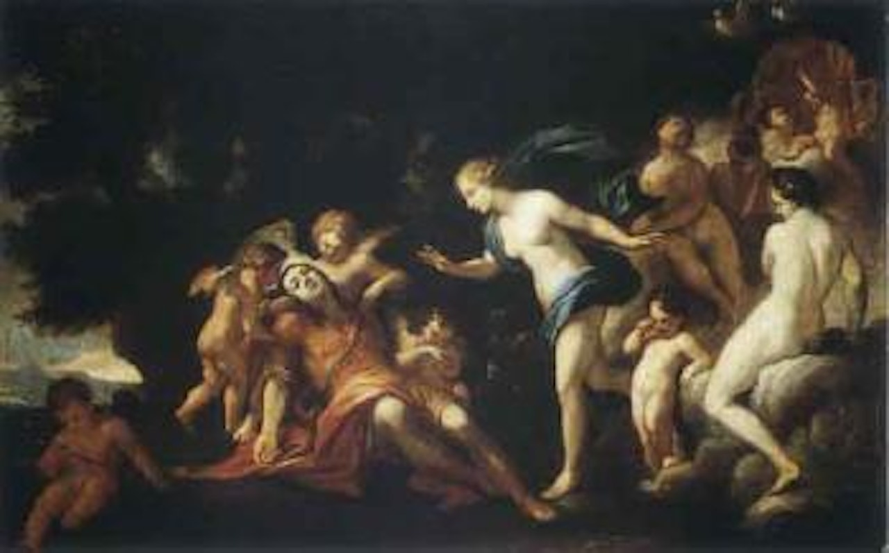 Death of Adonis by BOLOGNESE SCHOOL