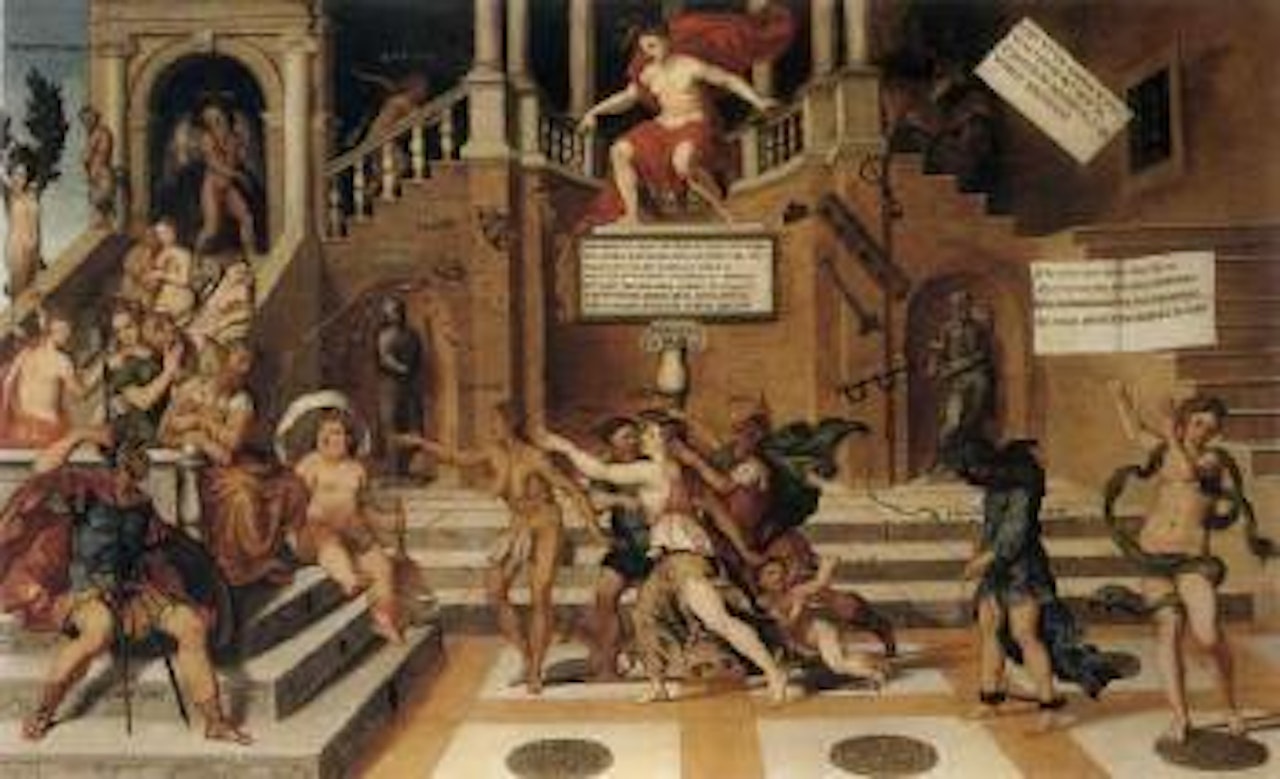 Calumny of Apelles and allegory of the Government of Fortune by Venetian School